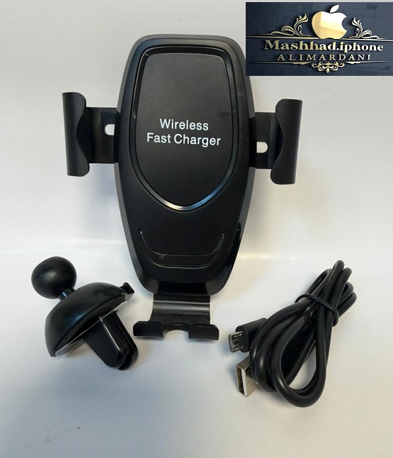 پایه نگهدارنده و شارژر بیسیم با توان 10 وات شارژسریع مدل K800