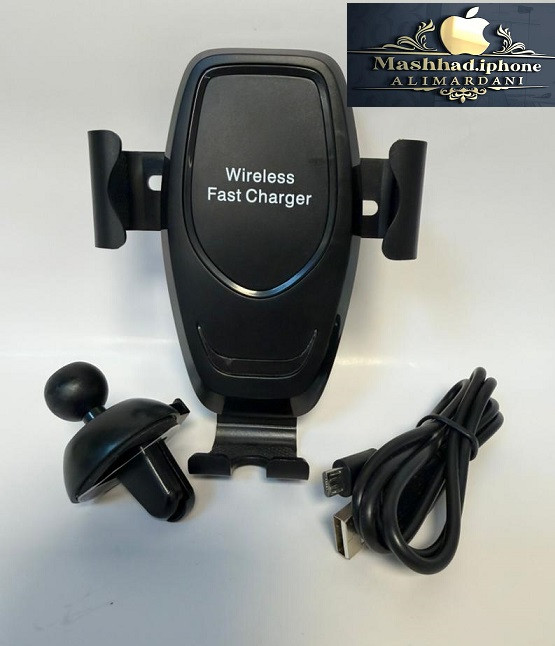 پایه نگهدارنده و شارژر بیسیم با توان 10 وات شارژسریع مدل K800