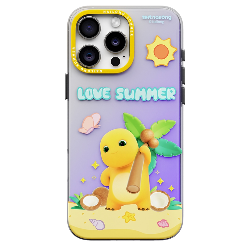 قاب گوشی Raptic مدل Aramid Skin برای iPhone 16 Pro Max – طرح Love Summer