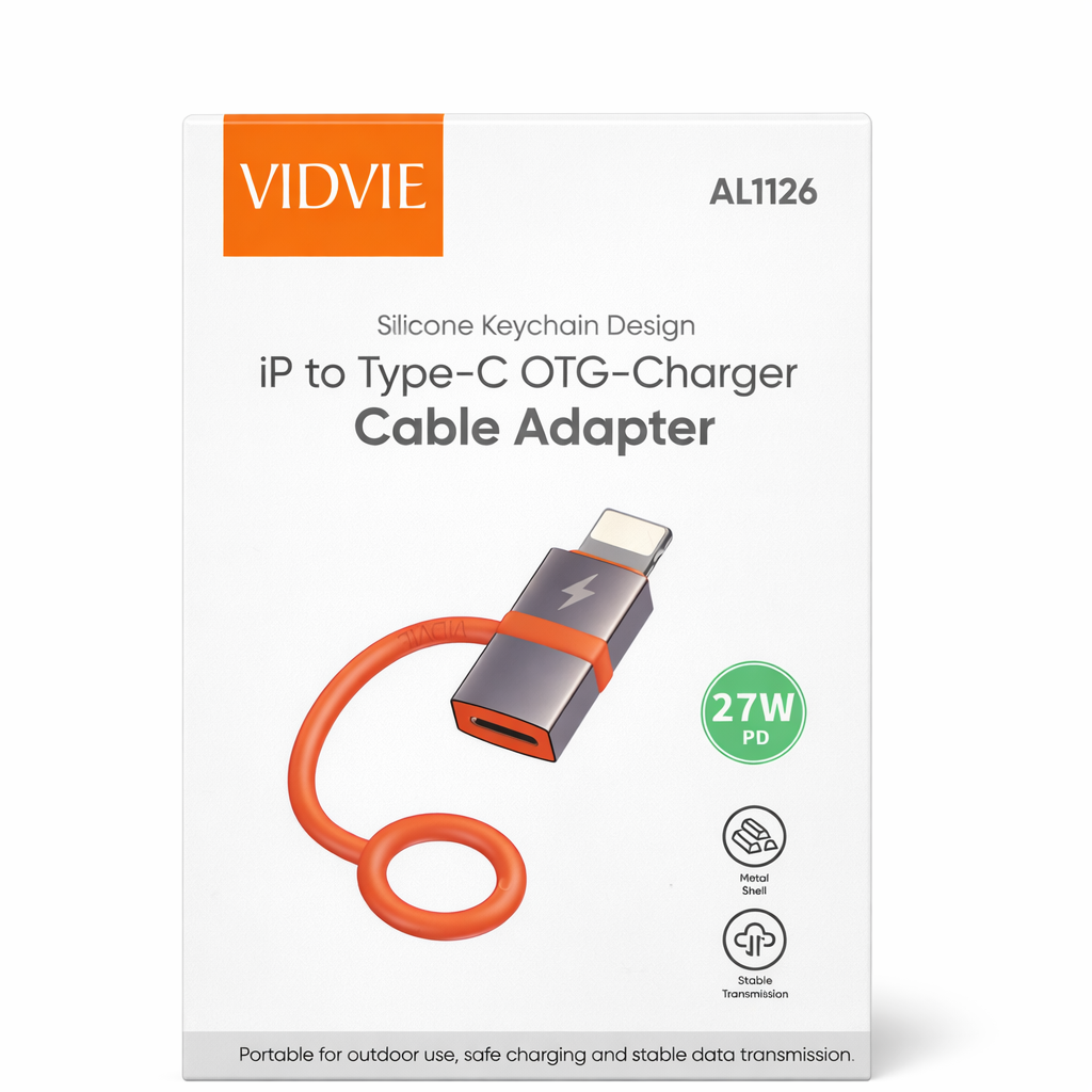 تبدیل OTG Type-C به Litining برند Vidvie