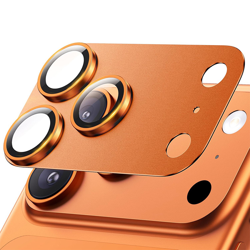 محافظ لنز دوربین فلزی مدل CAMERA مناسب برای گوشی موبایل اپل IPHONE 17 PRO MAX